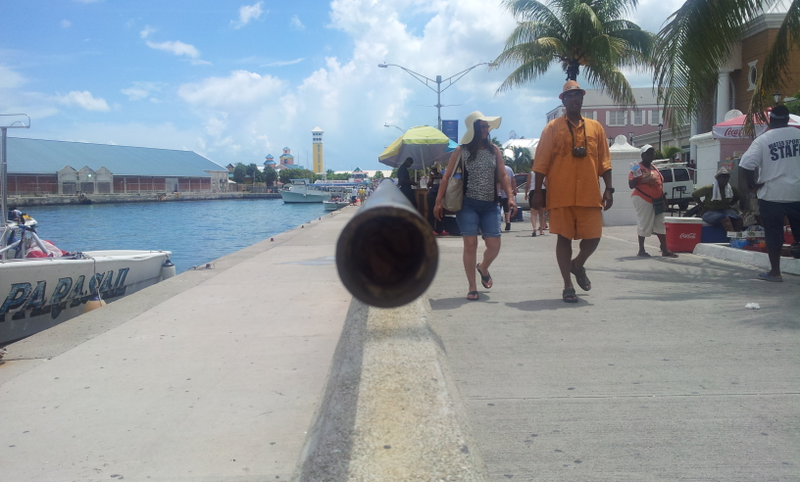 Illustration for article titled As Nach Navigates... on foot, wandering aimlessly through Nassau